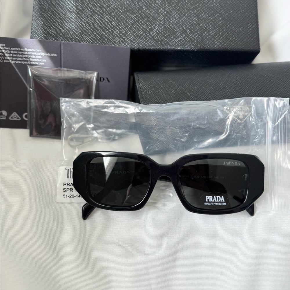 NEW- PRADA Sunglasses SPR 17W 51-20 - Picture 3 of 6